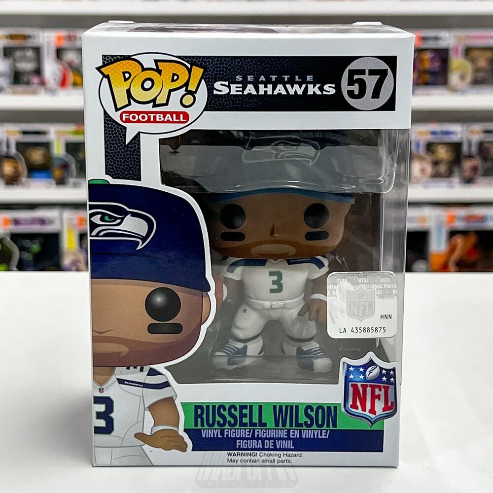 Funko Pop Seattle Seahawks NFL Football Russell Wilson Pop Vinyl Figure 57 QB